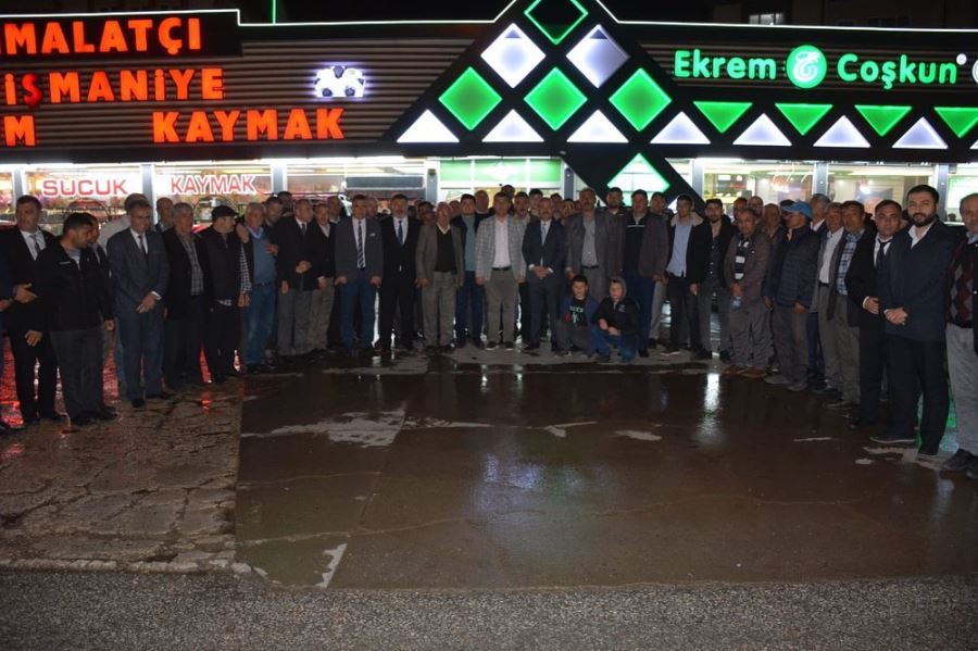 MHP'li Taytak, Afyonkarahisar'da seçimlere destek istedi.