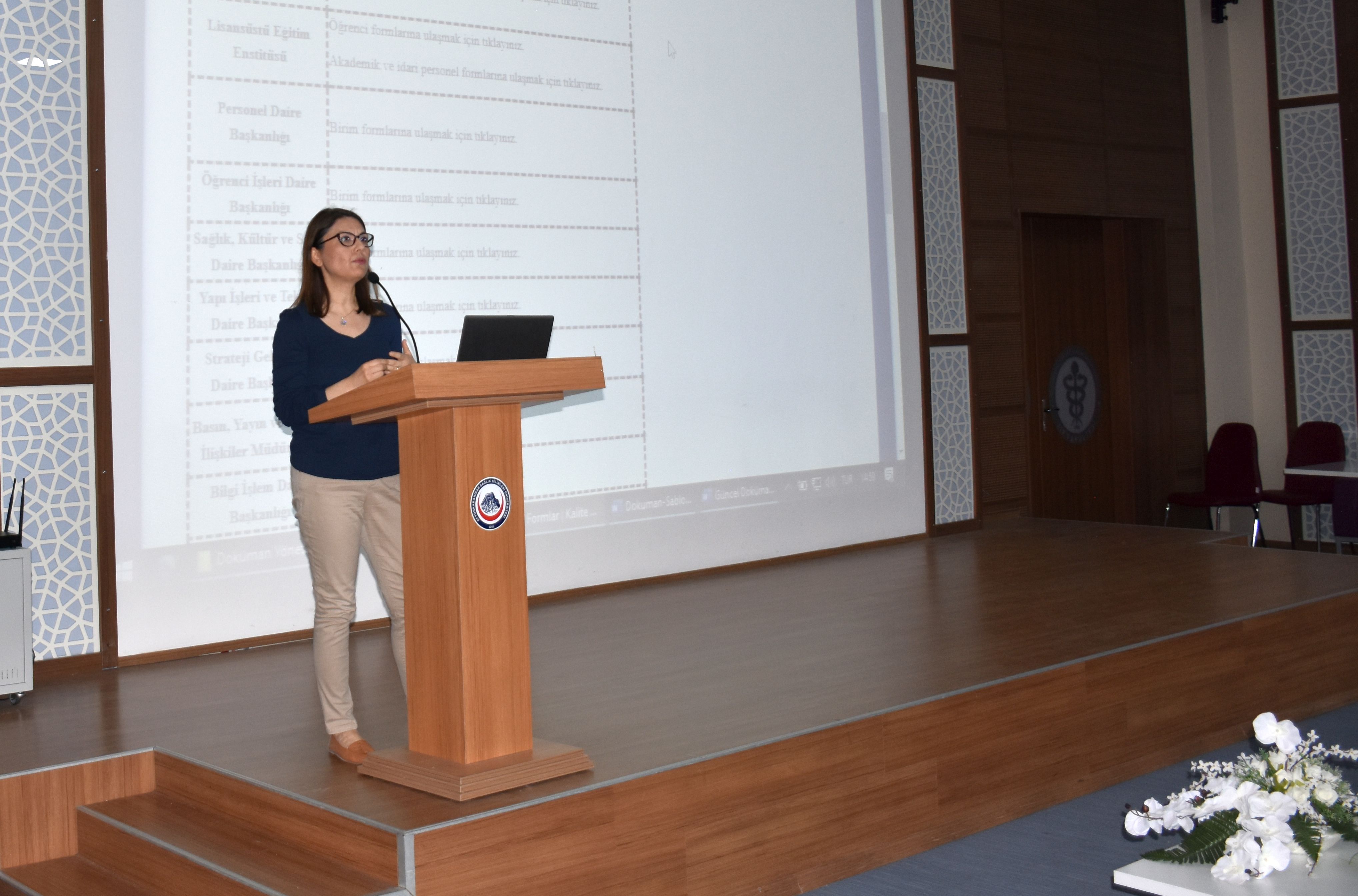 AFSÜ'de Doküman Yönetim Süreçleri Hakkında Bilgilendirme Toplantısı Yapıldı