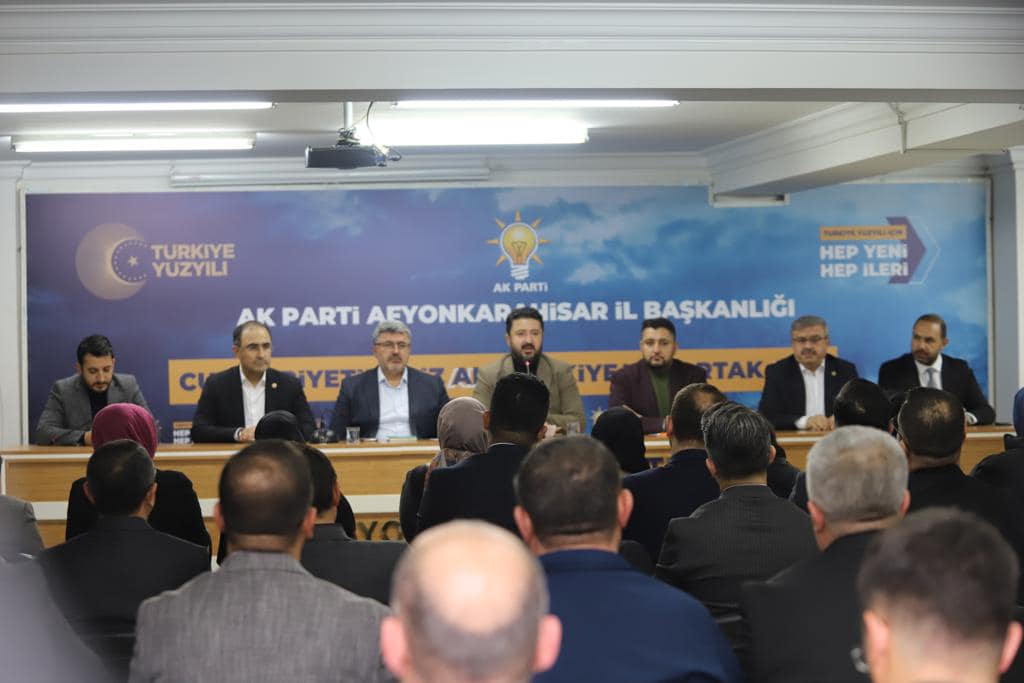 AK Parti Afyonkarahisar Bölgesel Siyaseti Güçlendirmek İçin Önemli Bir Toplantı Gerçekleştirdi