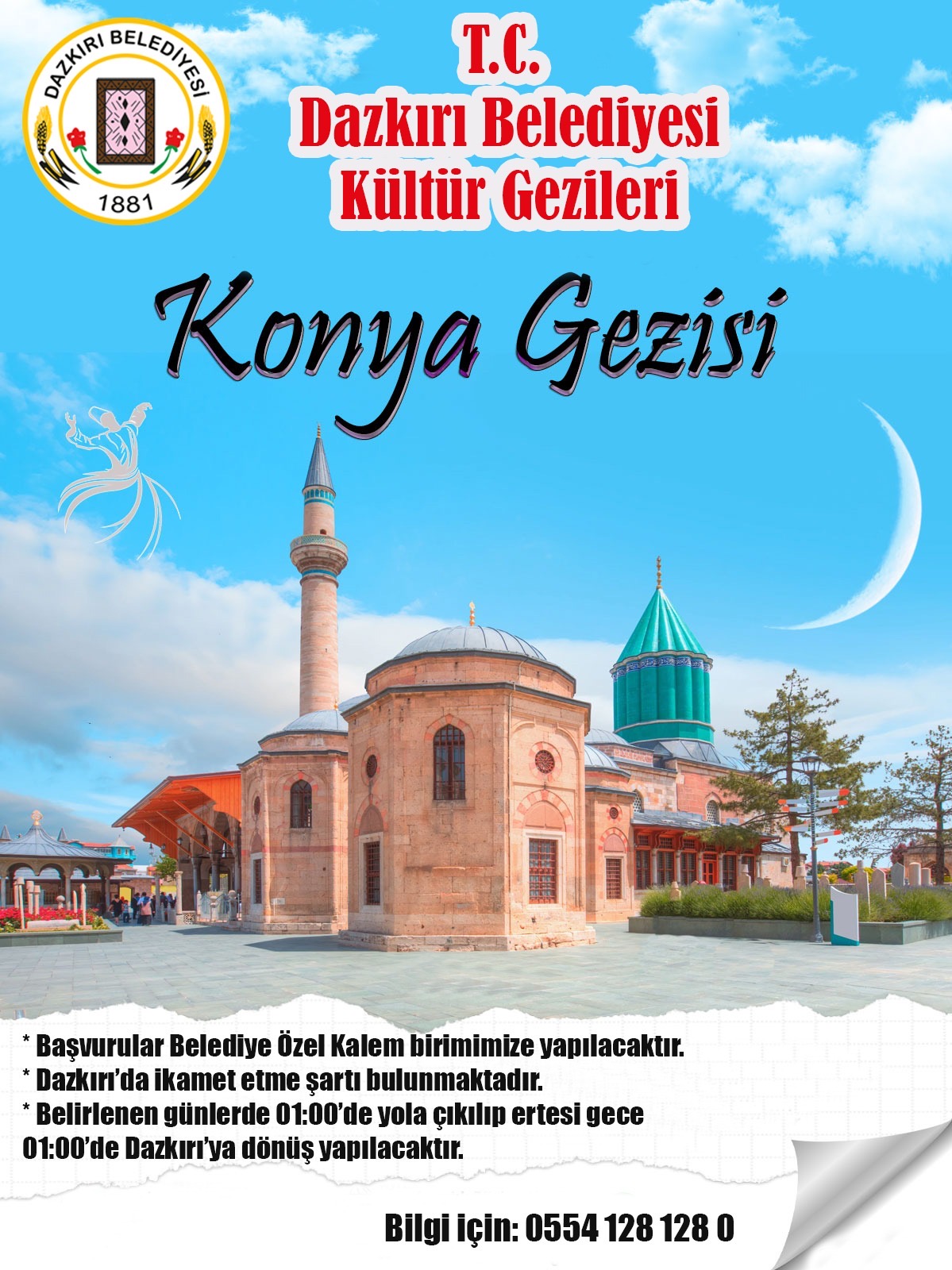 İlçemizde Kadınlara Özel Konya Gezisi Başlıyor!