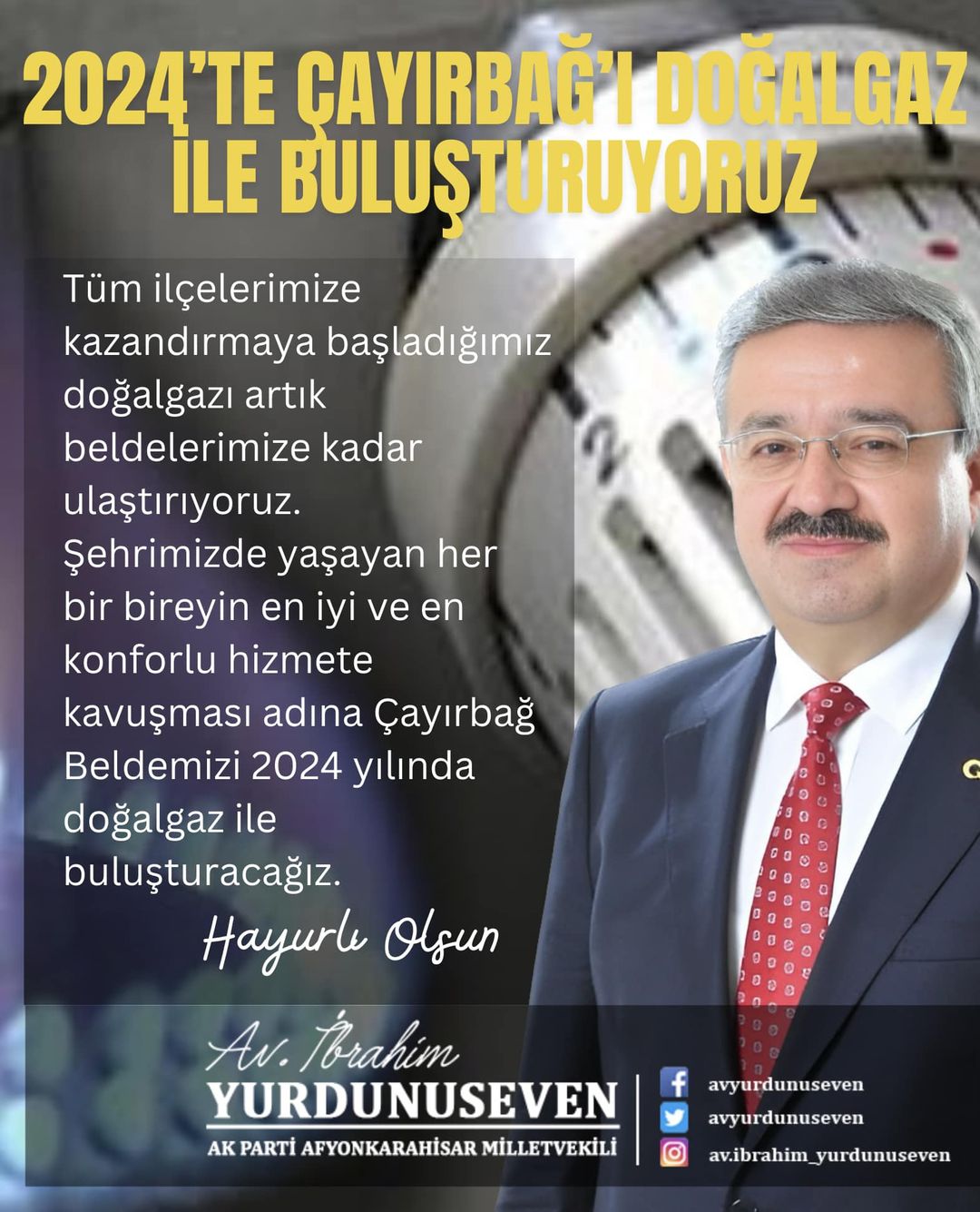 Çayırbağ Beldesi, 2024'te Doğalgaz Konforuna Kavuşuyor!