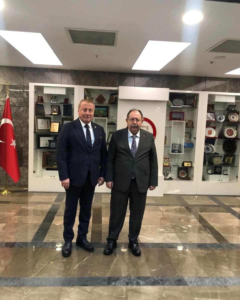 MP Hakan Şeref Olgun Expresses Satisfaction with High Election Board Chairman's Visit