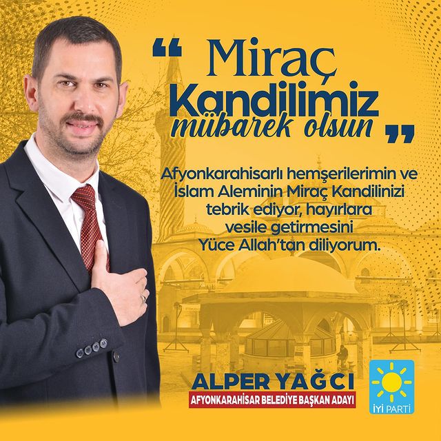 İyi Parti'nin Afyonkarahisar Belediye Başkan adayı Alper Yağcı, şehre hizmet etmek amacıyla adaylığını açıkladı. #IyiPartiAfyon #AlperYağcı