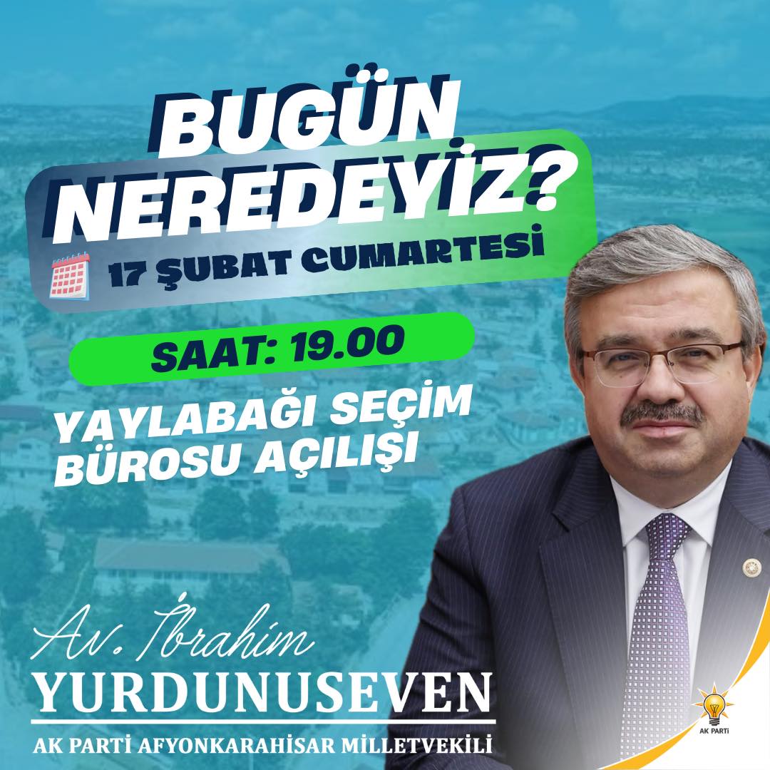 Ak Parti Milletvekili İbrahim Yurdunuseven, Yerel Siyasette İlerleme ve Kalkınma Hedefini Açıkladı