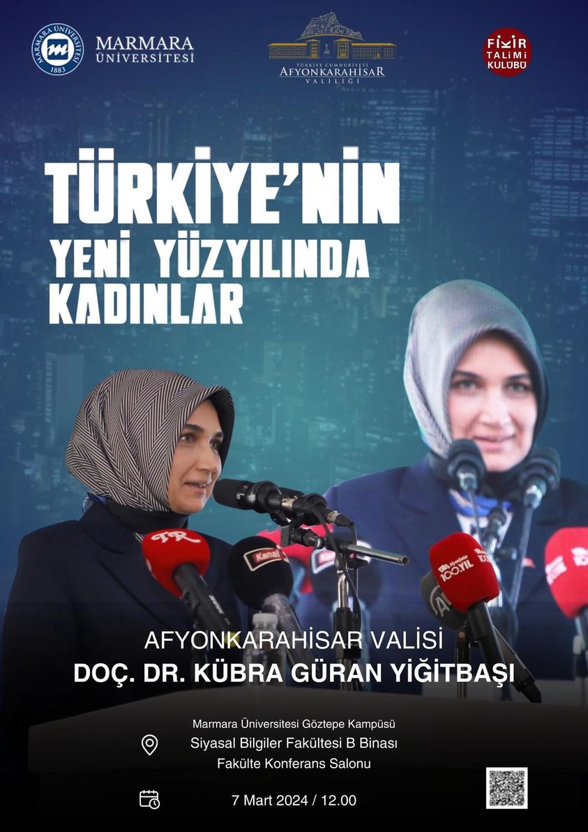 Vali Kübra Güran Yiğitbaşı, Kadınların Geleceği ve Türkiye'nin Yeni Yüzyılında Kadınlar konuşmalarında ilham verdi.