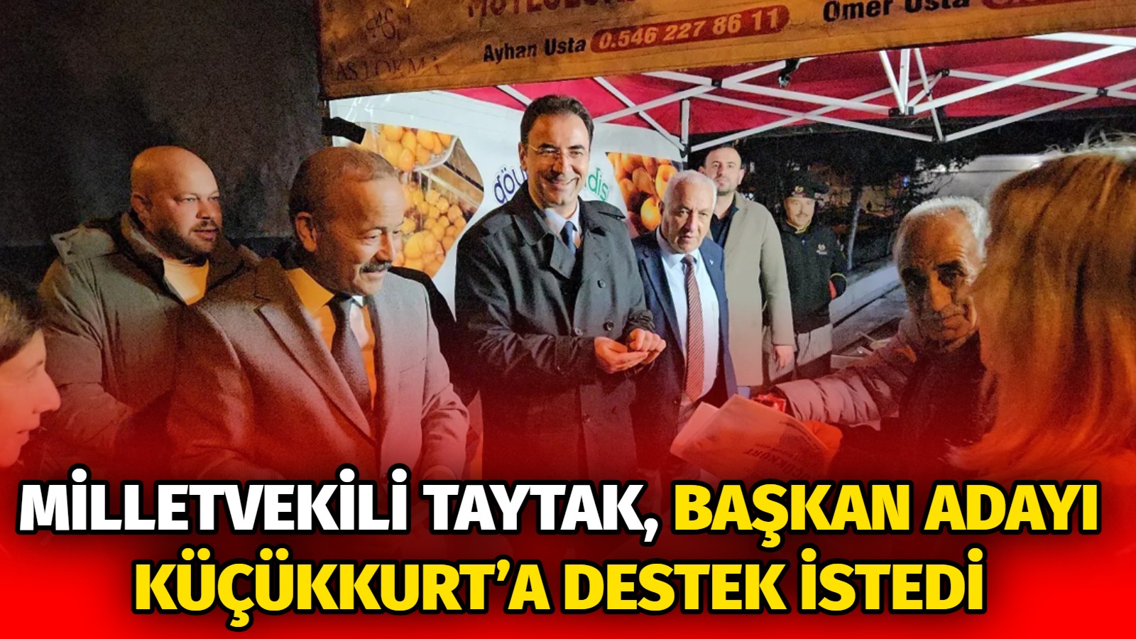 Milletvekili Mehmet Taytak, Sezer Küçükkurt için halktan destek talep etti