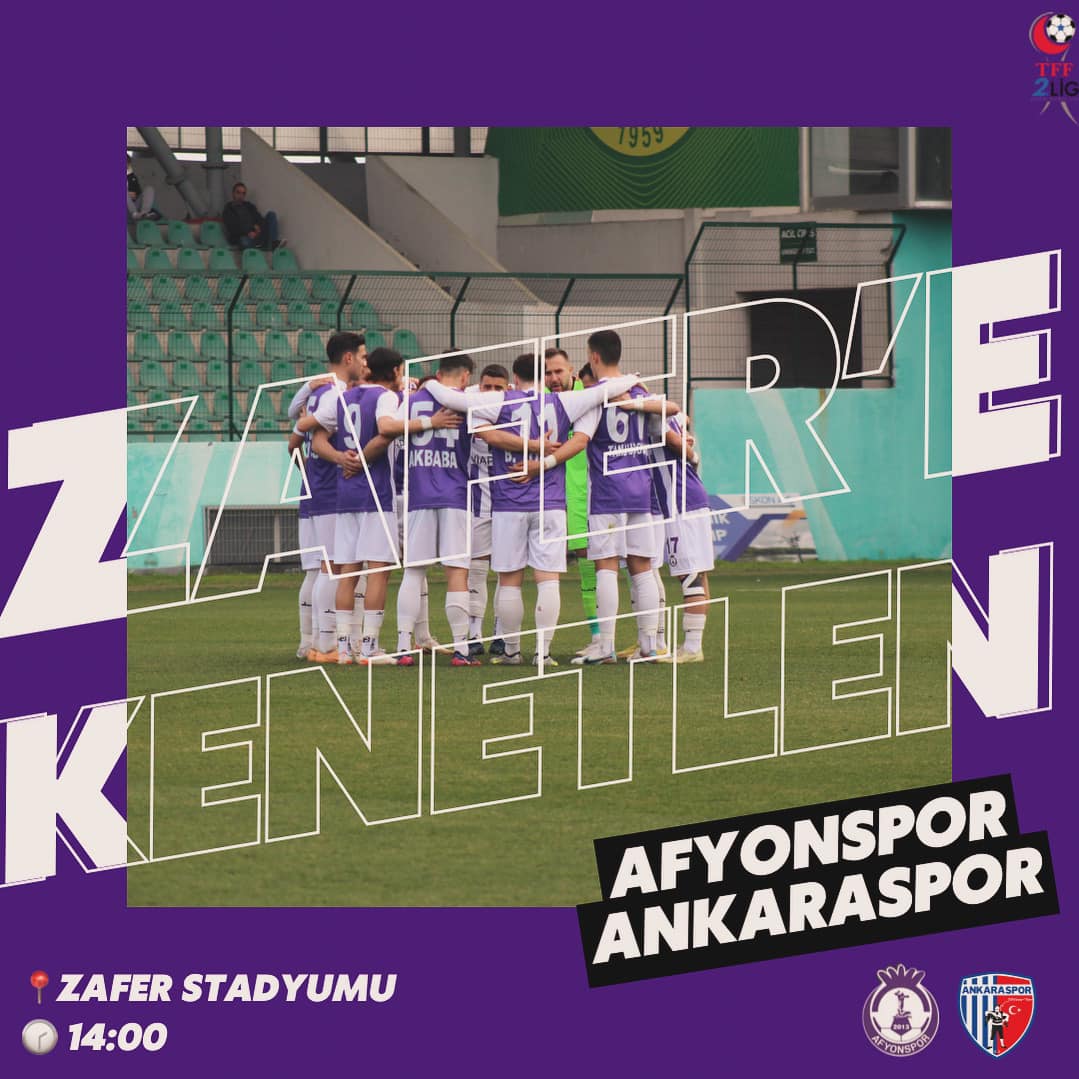 Afyonspor Taraftarlarına Müjde: Biletler Ücretsiz!