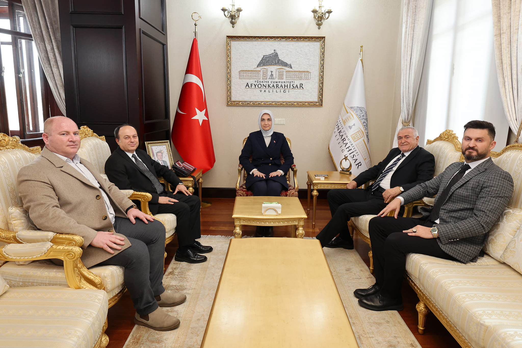 Vali, iş dünyası temsilcilerini ağırlayarak kent ekonomisini ve iş birliklerini değerlendirdi