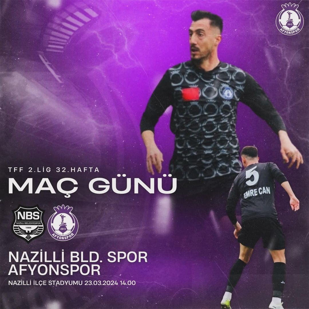 Afyonspor, Nazilli Belediyespor ile zirve mücadelesi için sahada!