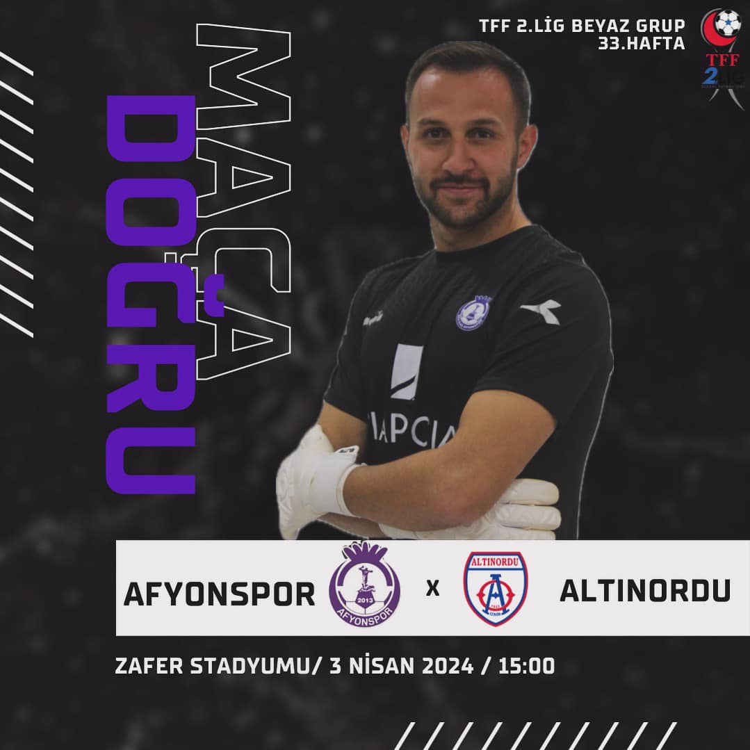 Afyonkarahisar'da Büyük Futbol Maçı Heyecanı