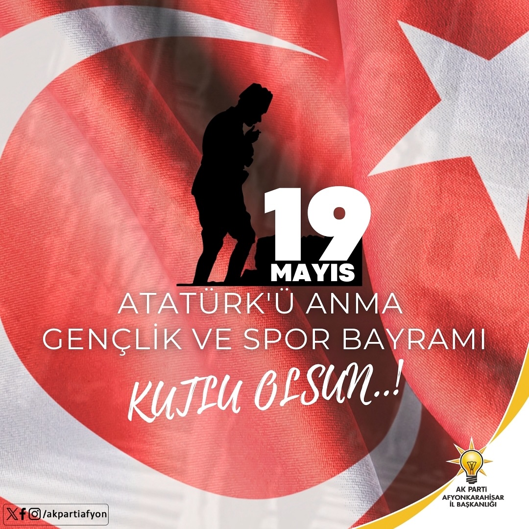 19 Mayıs Atatürkü Anma, Gençlik ve Spor Bayramı Kutlaması