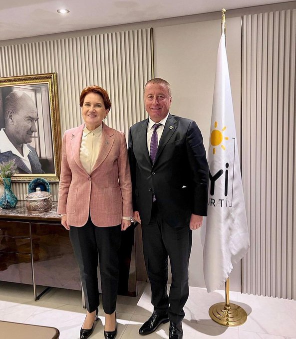 İYİ Parti Milletvekili Hakan Şeref Olgun, Meral Akşener'in Doğum Gününü Kutladı