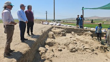 Üçhöyük Kazı Alanında Tunç Çağı'na Ait Kalıntılar Bulundu