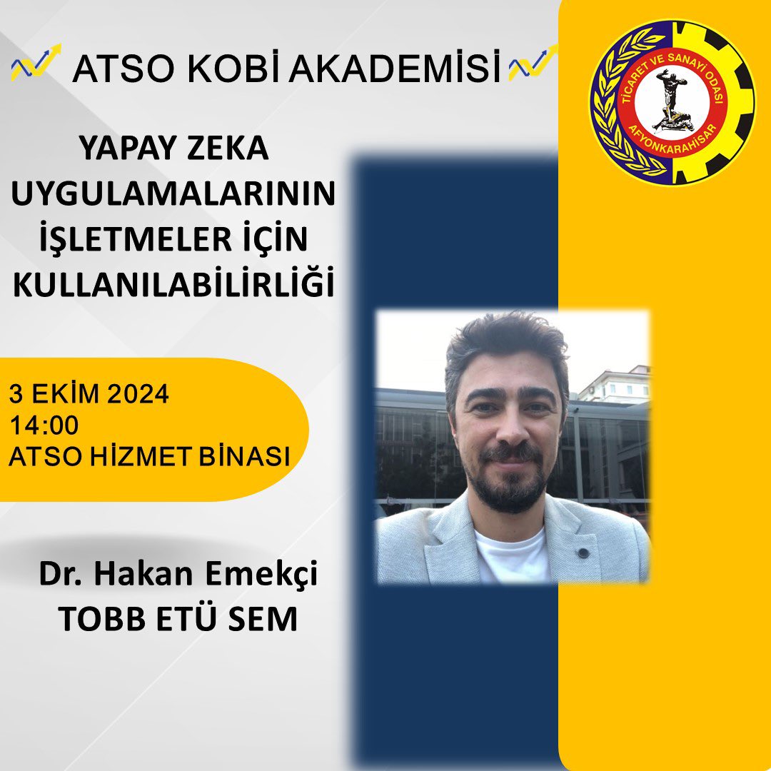 ATSO KOBİ Akademisi’nde Eğitim