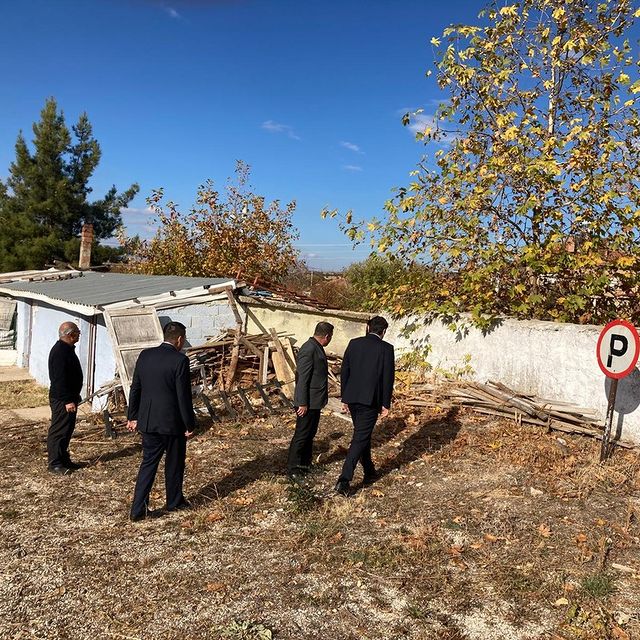 Başmakçı Kaymakamı Yaka Ortaokulu'nu Ziyaret Etti