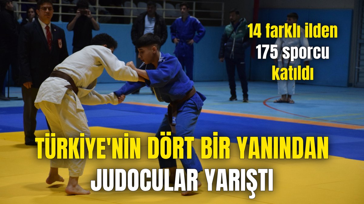 Afyonkarahisar'da Ulusal Judo Müsabakaları Gerçekleştirildi