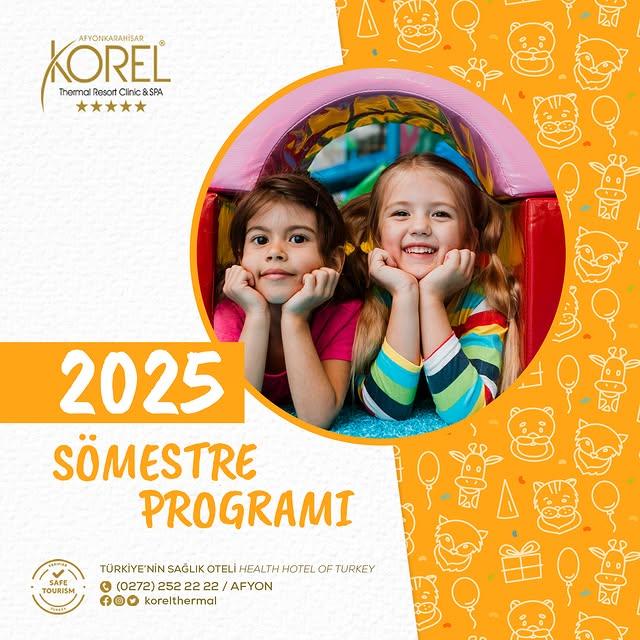 Korel Thermal Resort Clinic & Spa, 2025 sömestre programını duyurdu