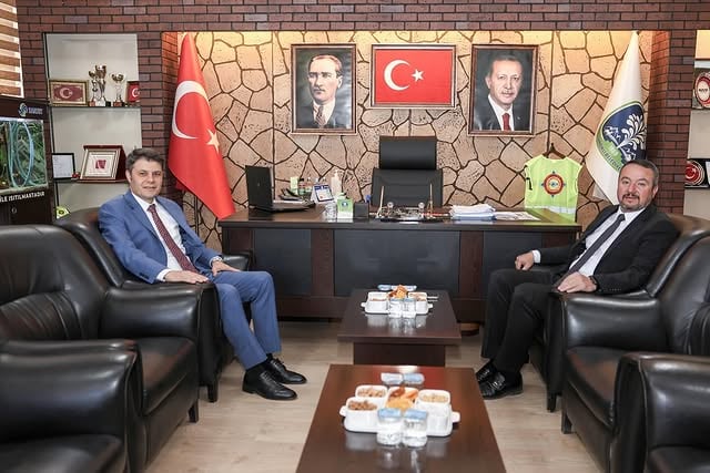 Sandıklı Kaymakamı Çengel'e Veda Ziyareti