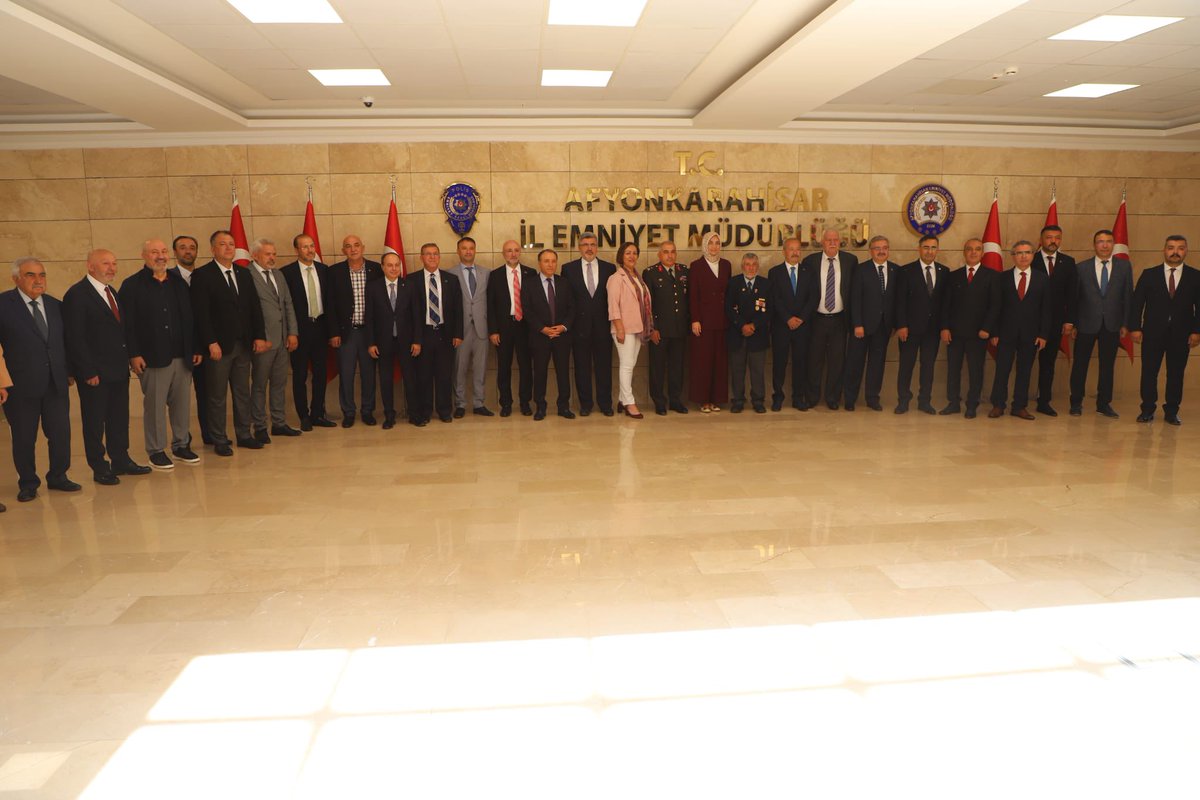 İl Protokolü Emniyet Teşkilatı ile Bayramlaştı