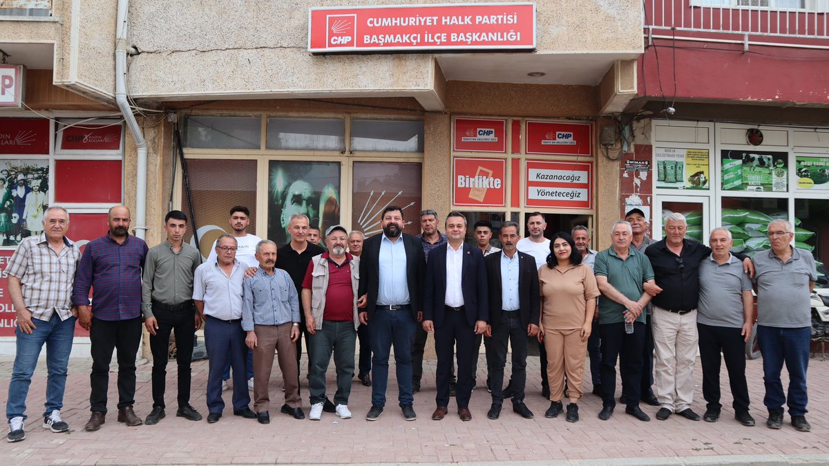 CHP Afyonkarahisar İl Başkanı Erhan, Başmakçı İlçe Teşkilatı ile Bayramlaştı