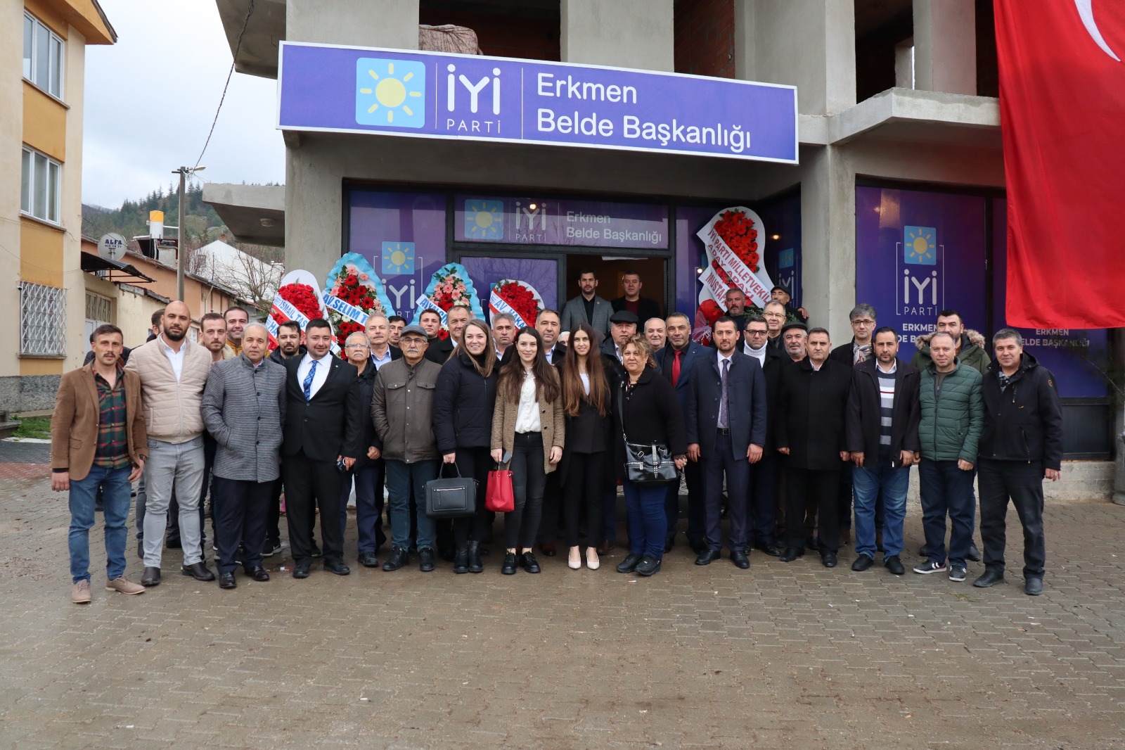 İYİ Parti Erkmen Belde Teşkilatı Yeni Yerinde